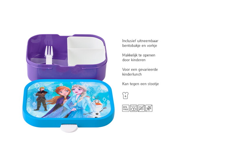 mepal Campus Bento lunchbox met vorkje - Frozen II