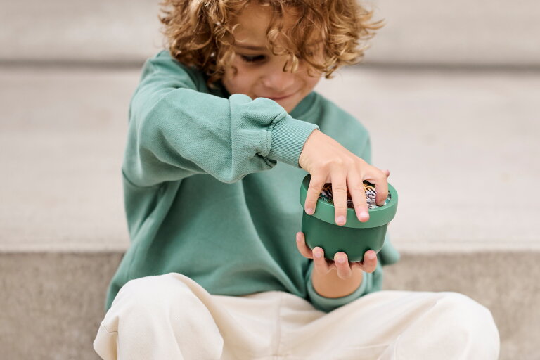 Mepal Campus Fruitbox 300 Ml Met Vorkje - Wild Horse