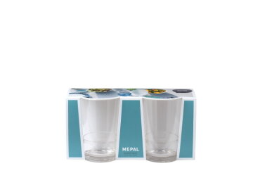 mepal Glas Flow 200 ml - set van 2 stuks