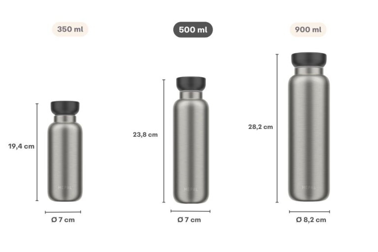 Mepal Isoleerfles Ellipse 500 Ml - Vivid Mauve