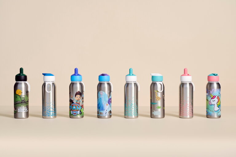 Mepal Isoleerfles Flip-up Campus 350 Ml - Cool Mint