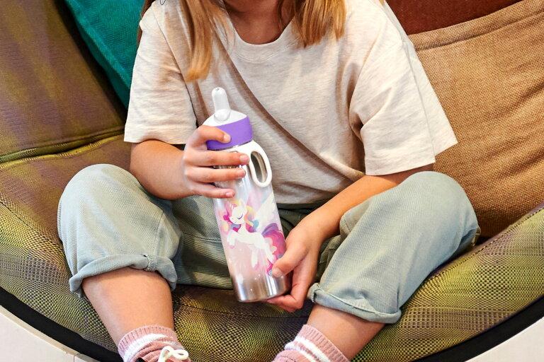 Mepal Isoleerfles Flip-up Campus 350 Ml - Cool Pink