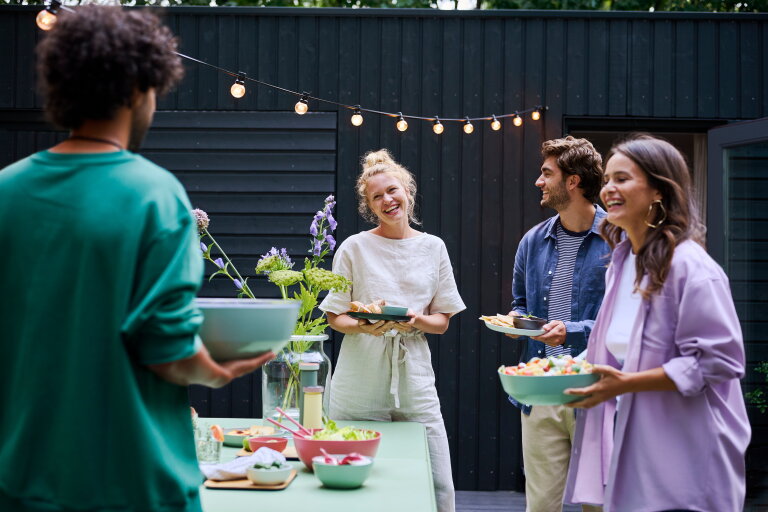 Mepal Mok Silueta 300 Ml Set 4 Stuks - Nordic White