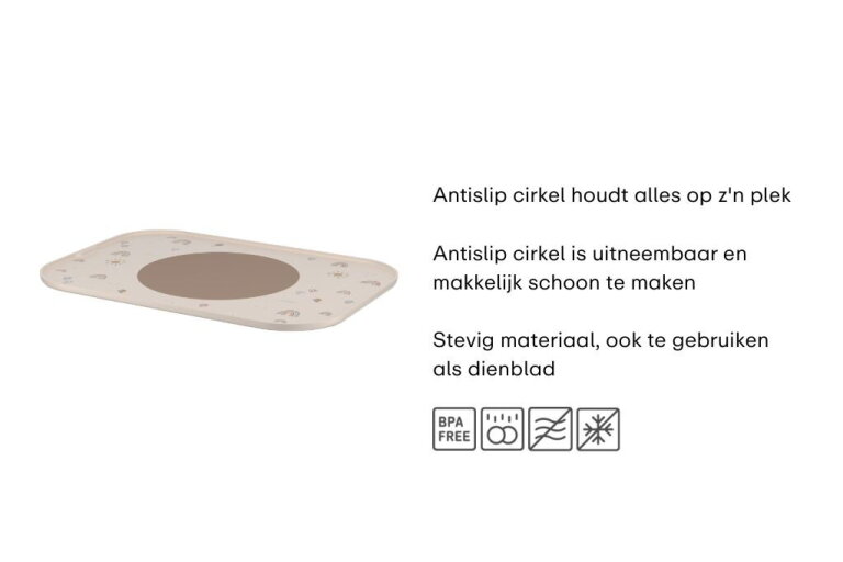 mepal Placemat Mepal Mio - Sunshine & Rainbow