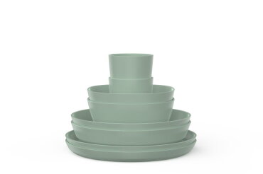 mepal Promoset servies silueta 8-delig - Nordic sage