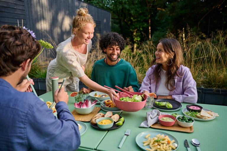 Mepal Saladebestek Silueta 2-delig - Nordic Sage