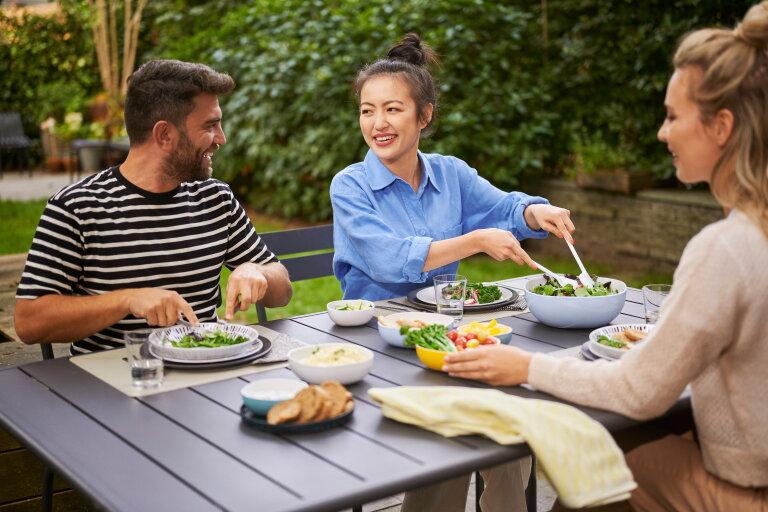 mepal Saladebestek Synthesis XL 2-delig - grey