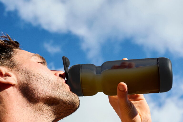 Mepal Shakebeker 800 Ml - Peach Orange