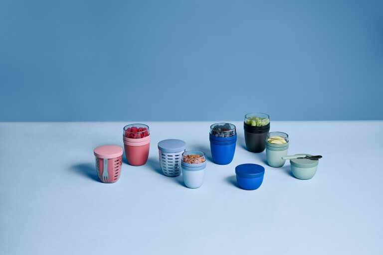 Mepal Snackpot Ellipse 500 Ml - Nordic Sage