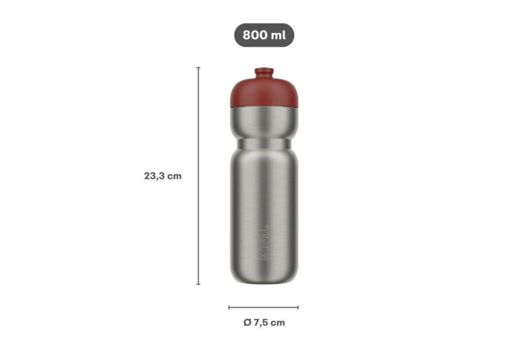 Mepal Sportbidon Pull 800 Ml - Ceramic White