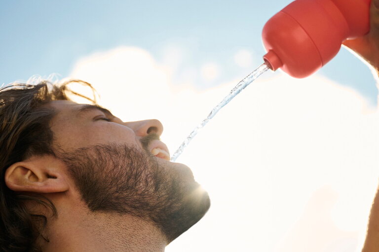 Mepal Sportbidon Squeeze 600 Ml - Ceramic White