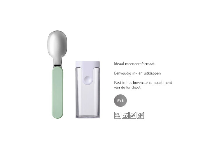 mepal Vouwlepel Ellipse - Nordic sage