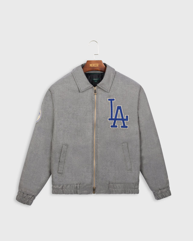mercer amsterdam The Mercer Cashmere LA Dodgers Varsity