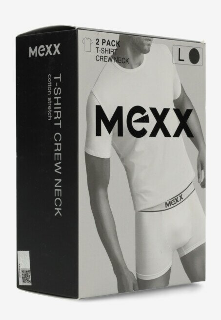 Mexx 2 T-shirts Crew Neck 2-Pack Zwart