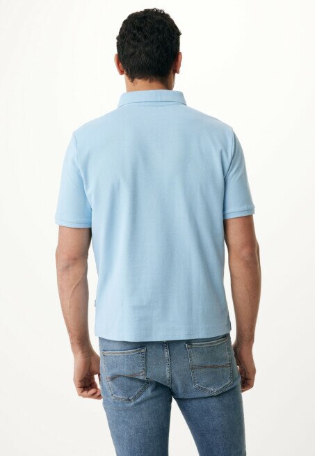 Mexx Basic Korte Mouwen Polo Blauw