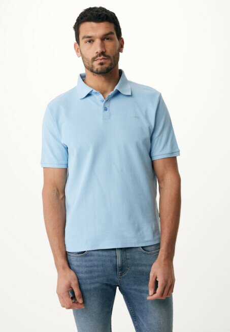 mexx Basic Korte Mouwen Polo Blauw