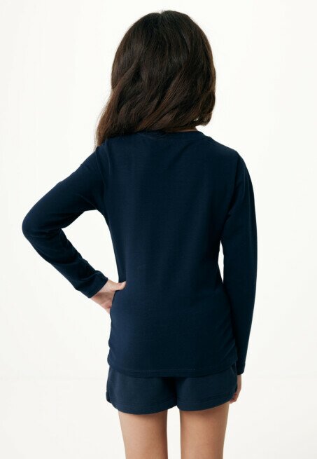 Mexx Basic Long Sleeve Tee Navy