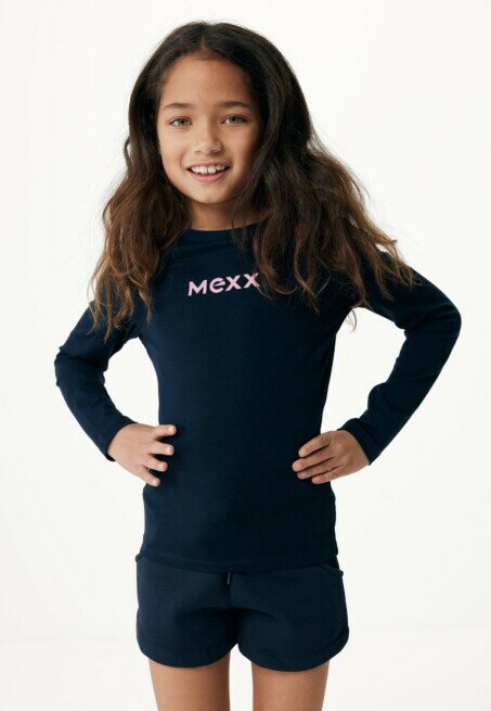 mexx Basic Long Sleeve Tee Navy