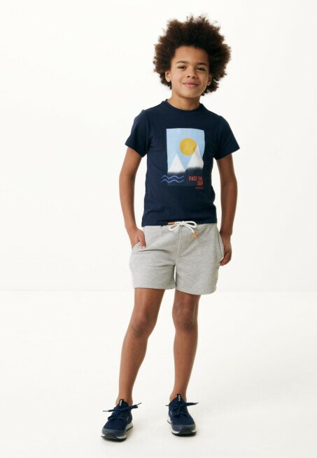 Mexx Basic Sweatshort Grijs