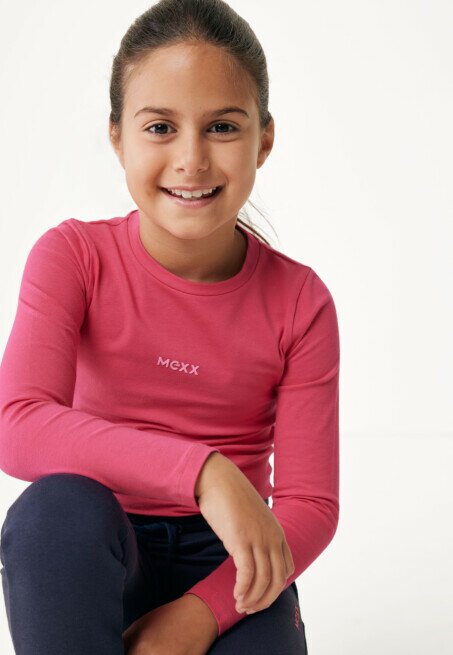 Mexx Basic T-shirt Roze