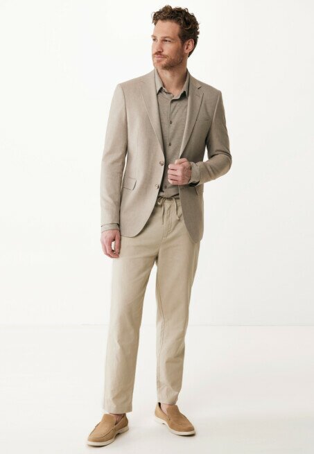 Mexx Blazer Getailleerd Zand