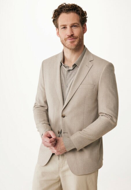 Mexx Blazer Getailleerd Zand