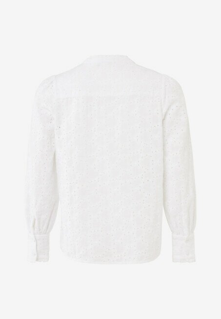 Mexx Blouse Broderie Anglaise Wit