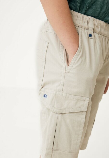 Mexx Bob Cargo Shorts Licht Grijs