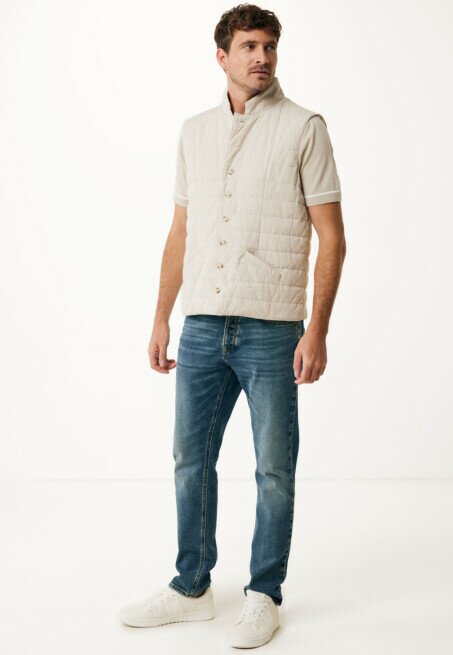 Mexx Bodywarmer Grijs/Zand