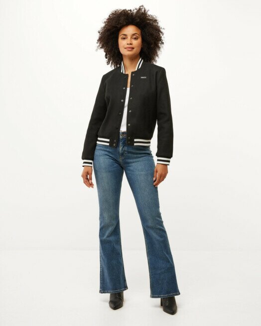 Mexx Bomber Jacket Zwart