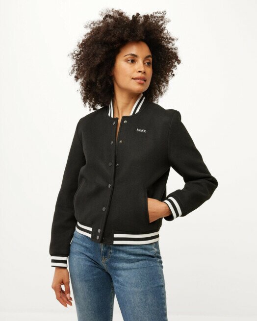 mexx Bomber Jacket Zwart