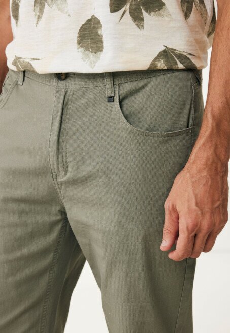 Mexx Broek Chino Saliegroen
