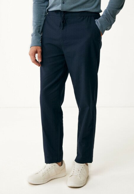mexx Broek Ethan Linnen Navy
