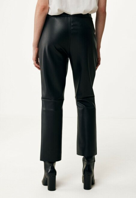 Mexx Broek Imitatieleer Zwart