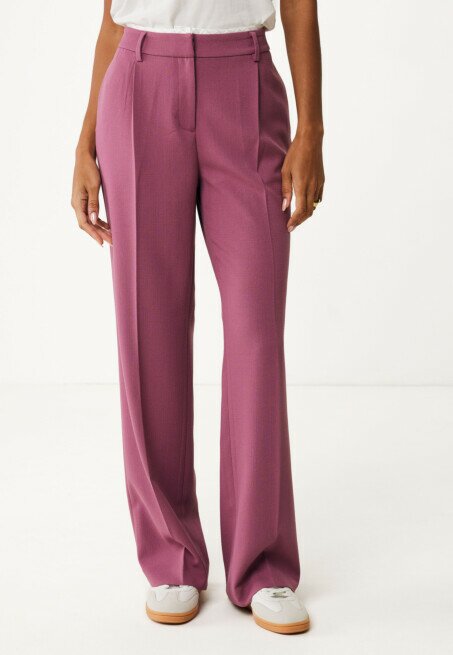 mexx Broek Straight Leg Medium Mauve