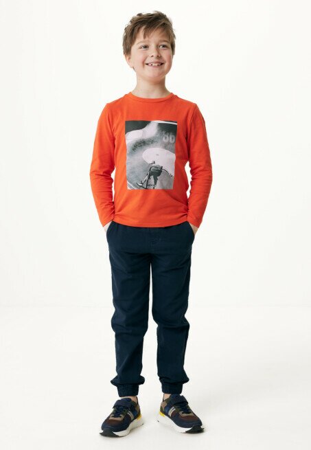 Mexx Chino Broek Navy