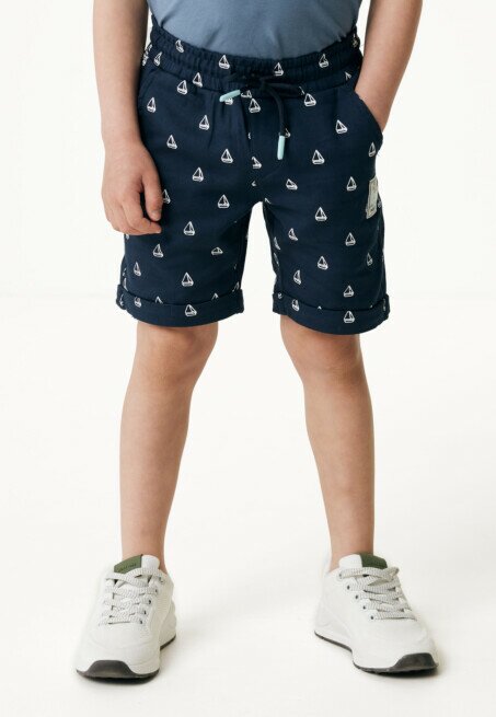 mexx Chino Shorts With Roll Up Cuff Navy