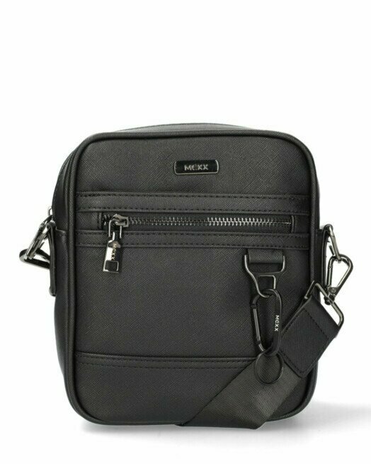 Mexx Crossbody Messenger Bag Black