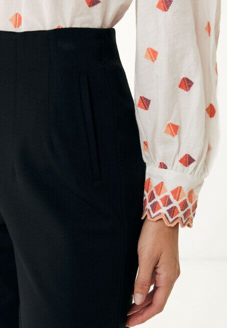 Mexx Daisy Tapered Pantalon Black