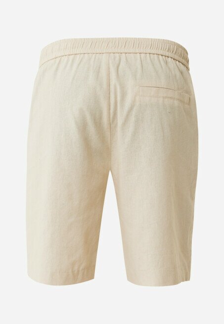 Mexx Daniel Linen Shorts Greyish Sand