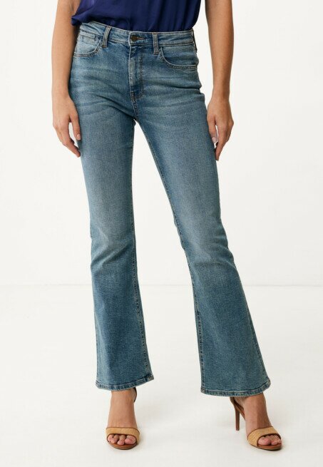 mexx Evy Jeans Flared met Hoge Taille