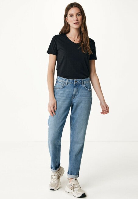 Mexx FEMMIE Basic V-neck Tee Black