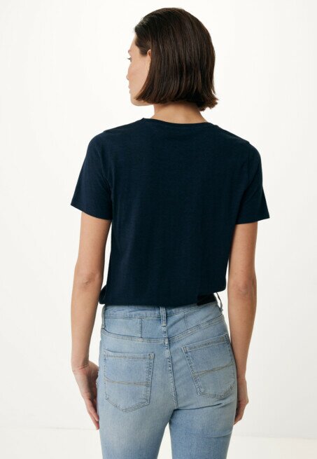 Mexx FEMMIE Basic V-neck Tee Navy
