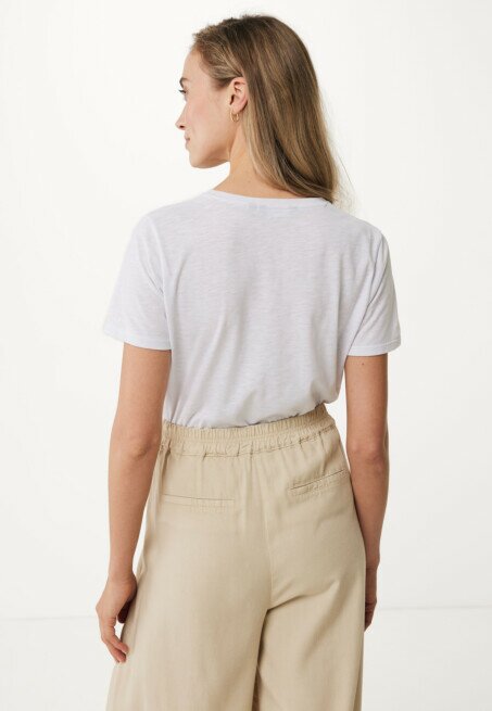 Mexx FEMMIE Basic V-neck Tee White