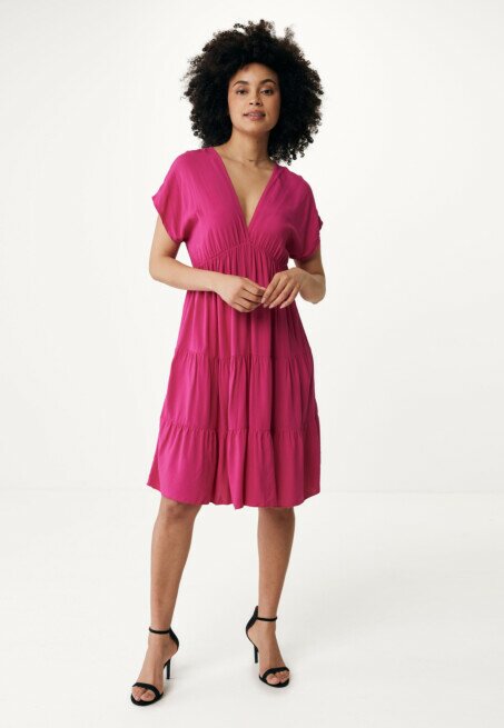 mexx Flared Jurk Roze