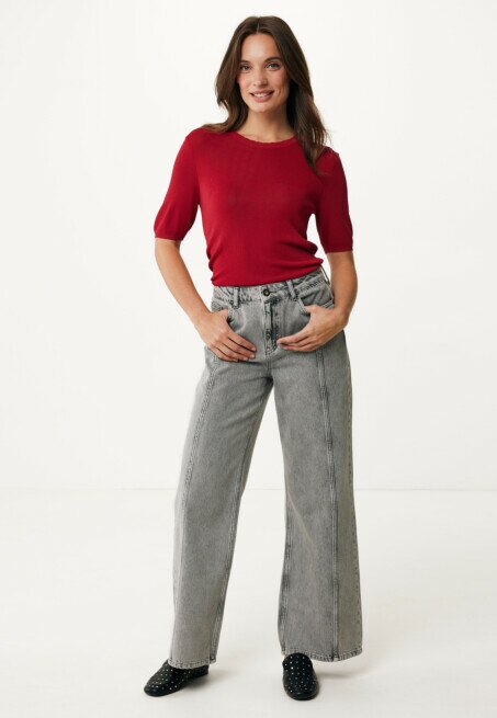 Mexx Gerbera Ajour Top Berry Red