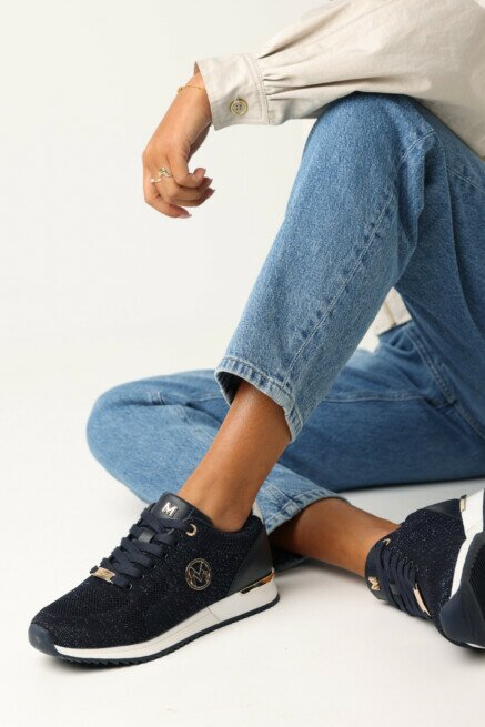 Mexx Gitte Glitter Ellen Sneaker Navy