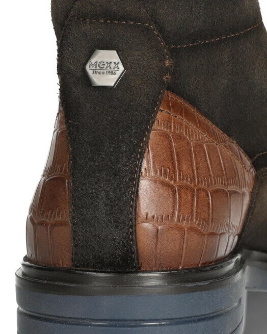 Mexx Harvey Enkellaars Donker Bruin