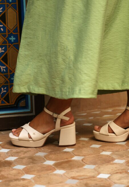 Mexx Heeled Sandal Nalina Nicky Cream