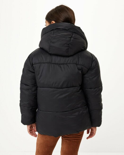Mexx Hooded Padded Jacket Black